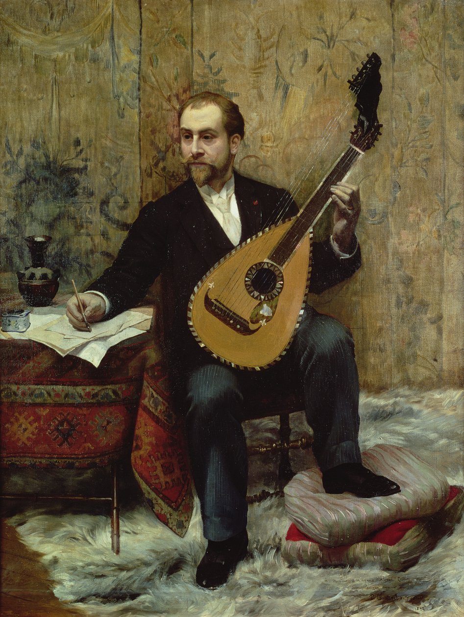 The Composer, 19th century by P.G. Archainbaud