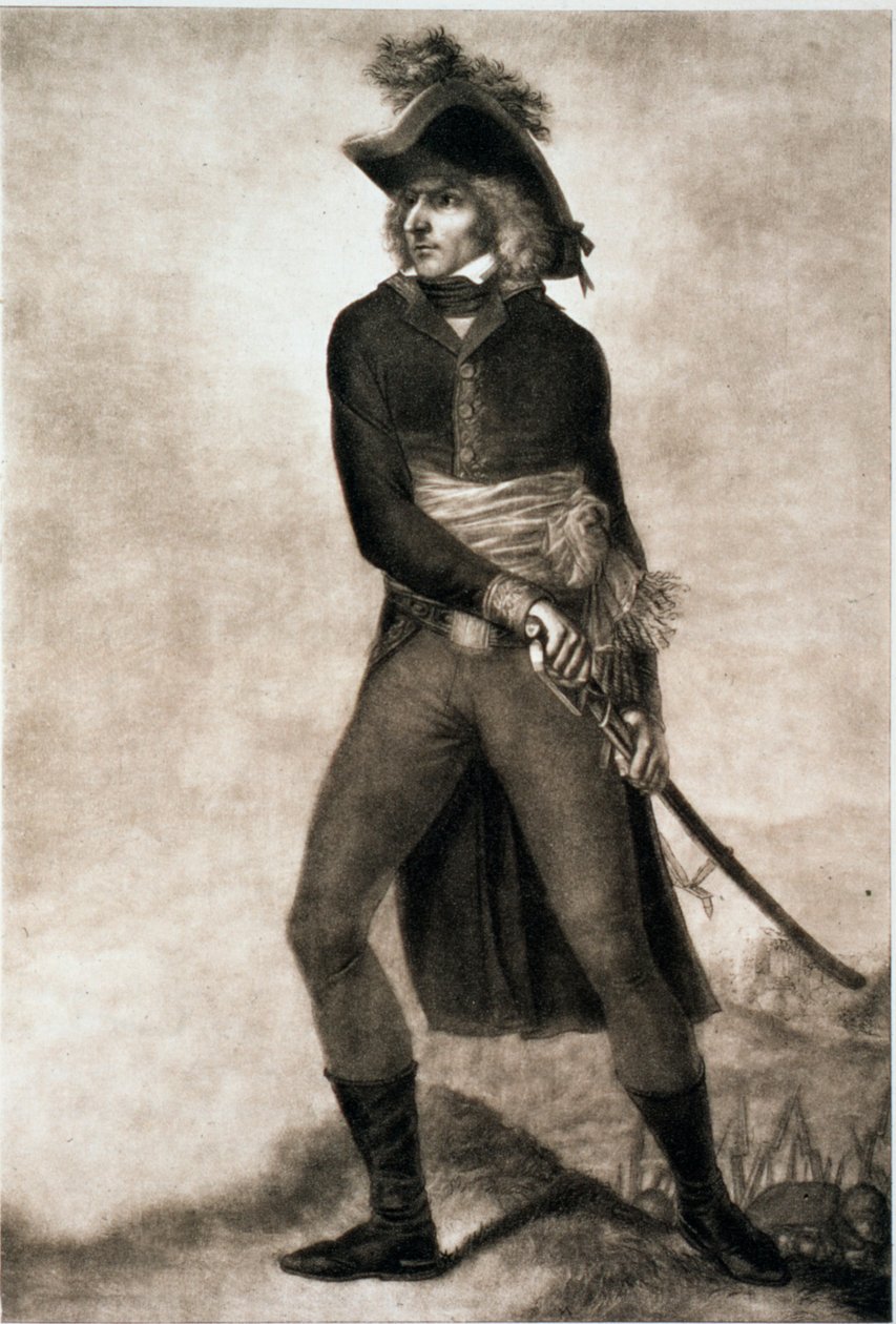 İsveçli Carl XIV Johan, Fransa Mareşali iken, c1804-c1810 by PM Mix