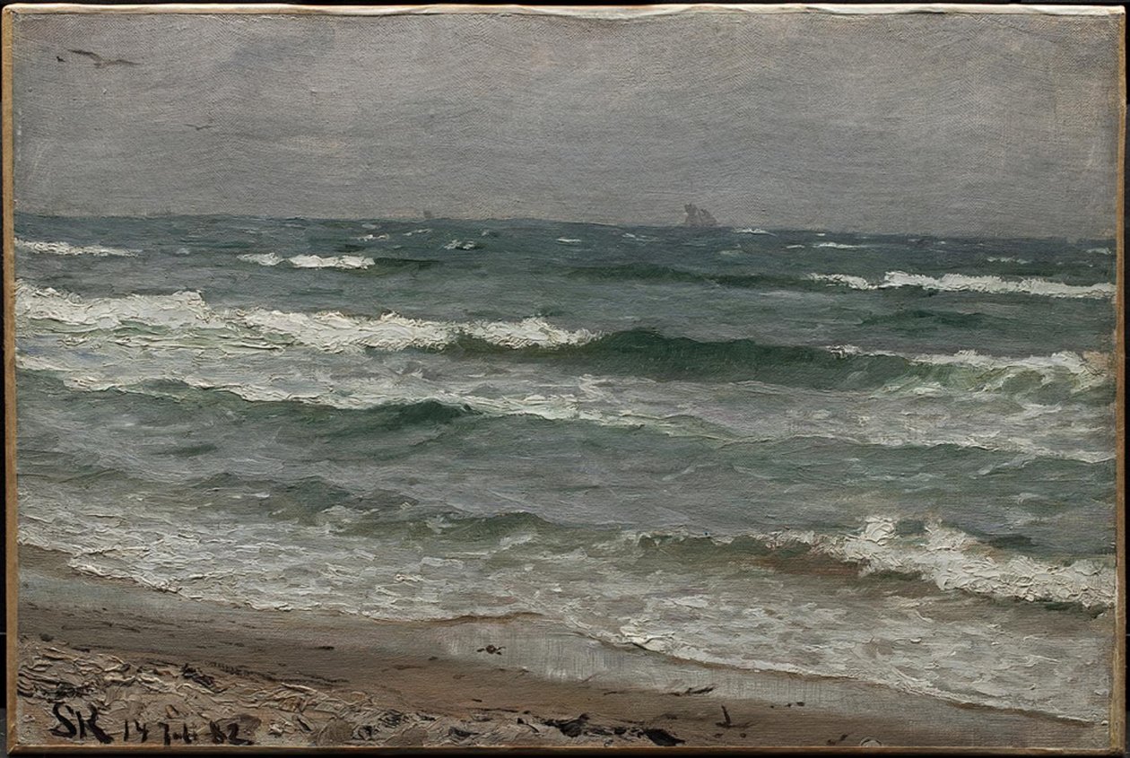 Deniz manzarası. Skagen by Peder Severin Krøyer