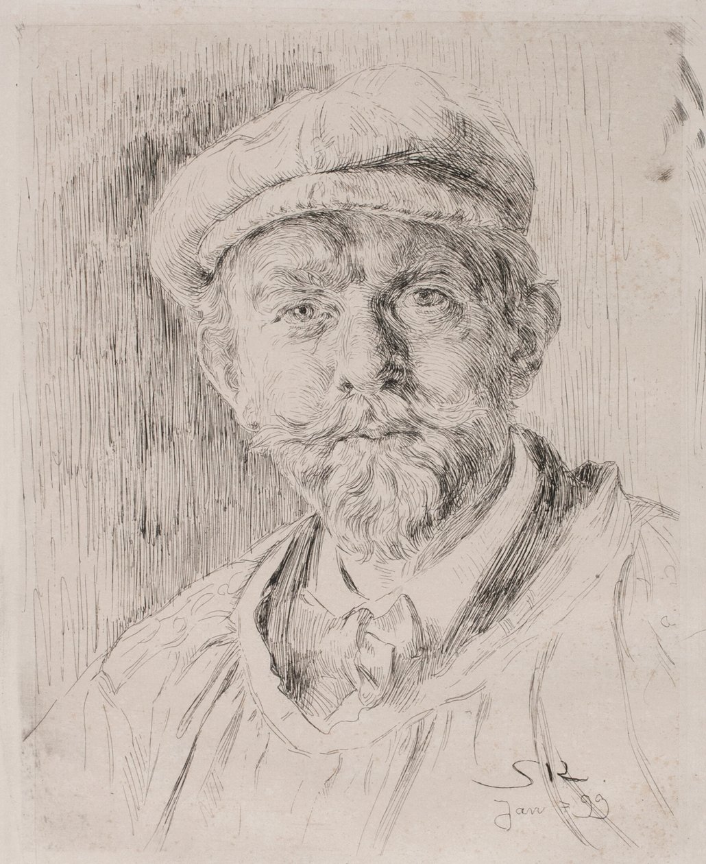 otoportre by Peder Severin Krøyer