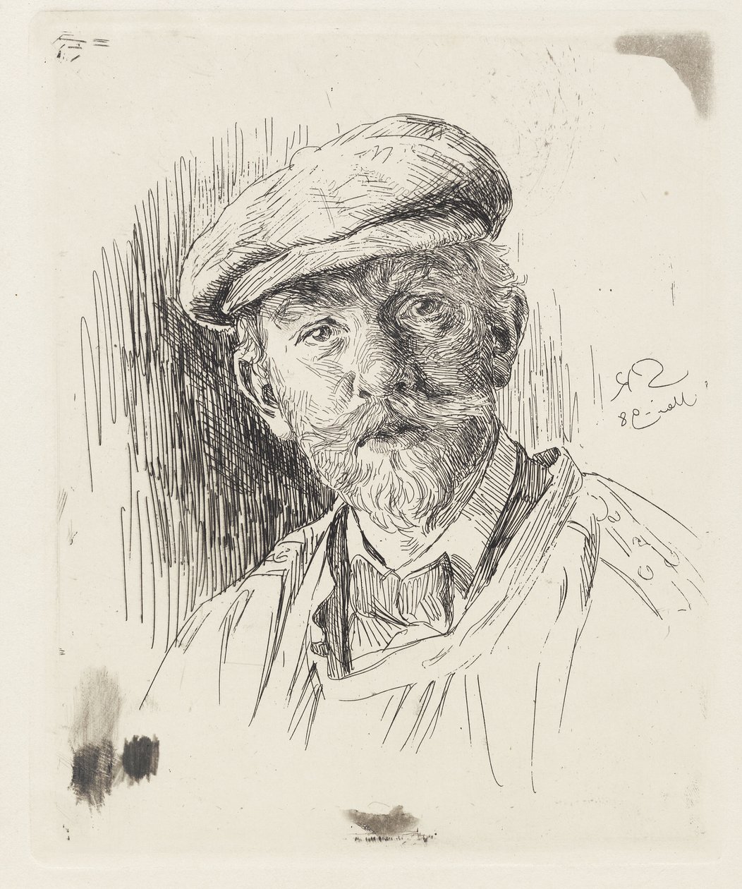 otoportre by Peder Severin Krøyer
