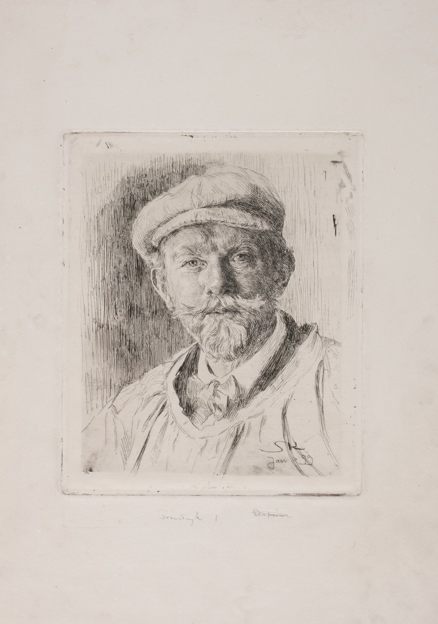 otoportre by Peder Severin Krøyer