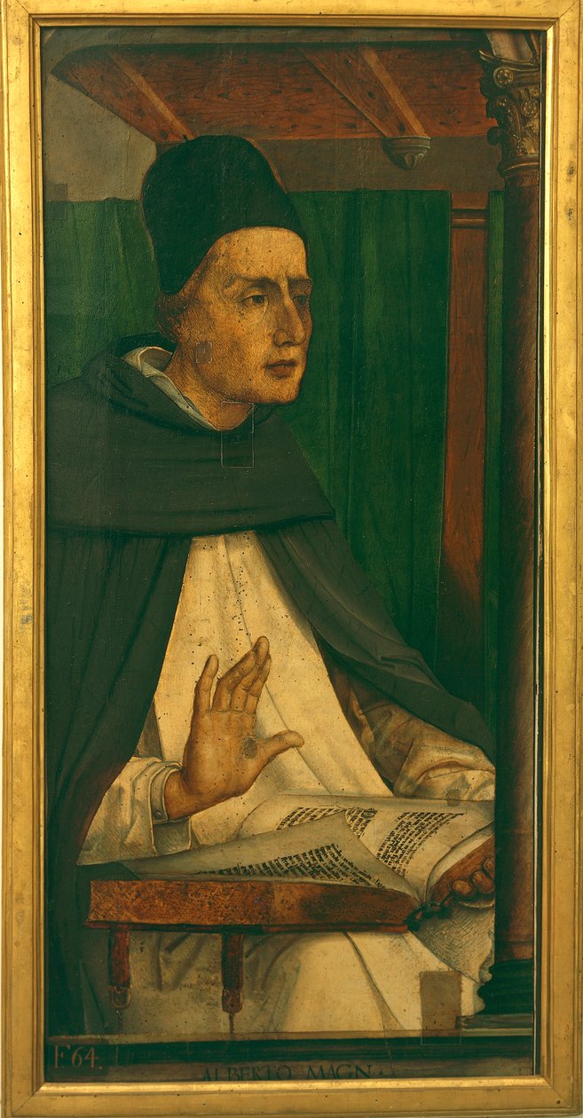 Büyük Albert (tuval üzerine yağlı boya) by P. (c.1450 1504) Joos van Gent and Berruguete