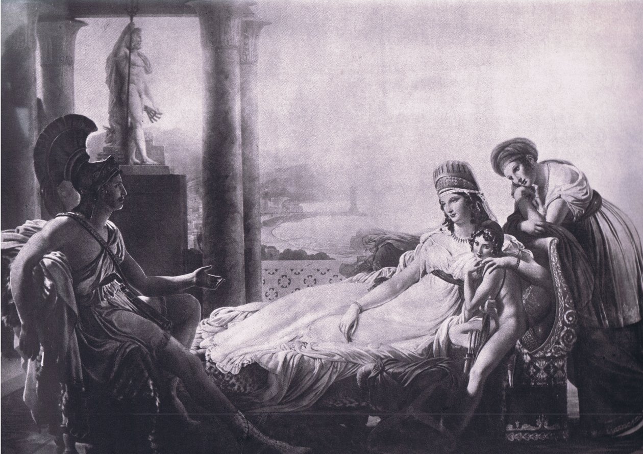 Aeneas Dido ile ilgili Truva talihsizlikleri, MacMillan okul afişlerinden, c.1950-60