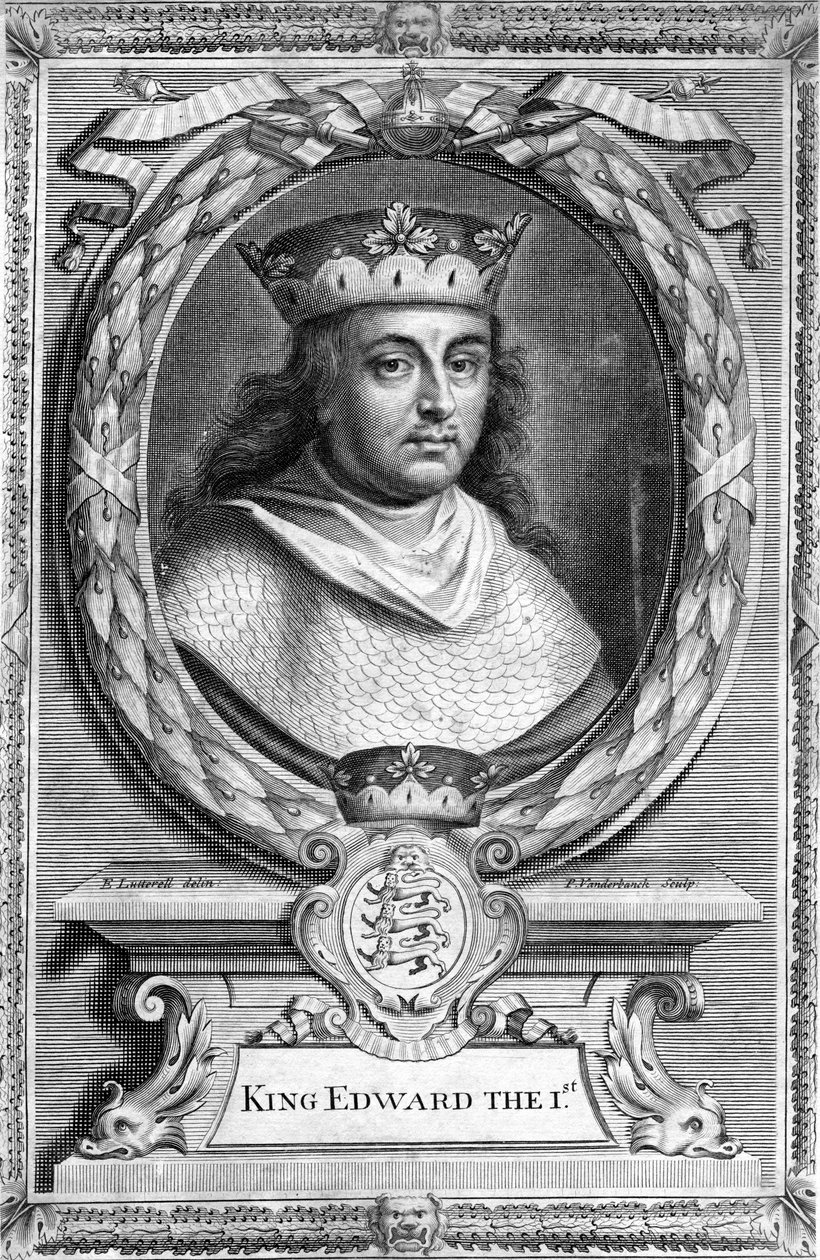İngiltere Kralı I. Edward, 1239-1307. by P. Vanderbanck