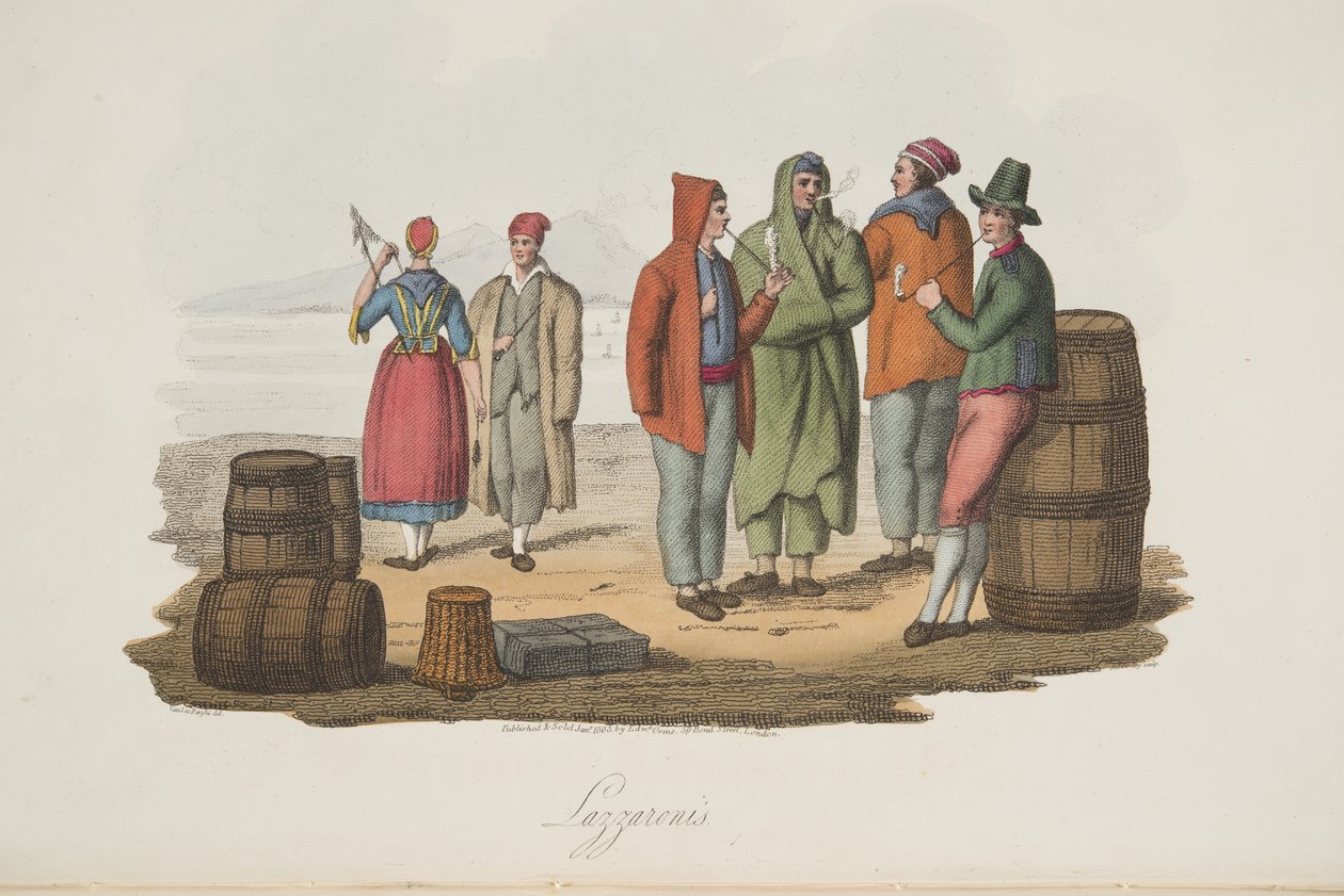 Lazzaroni, İtalya