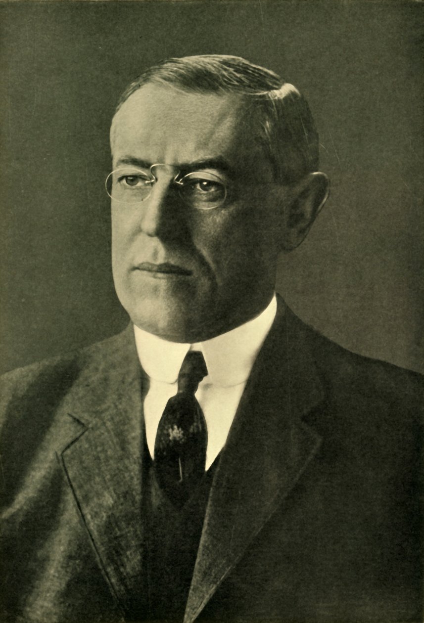Dr. Woodrow Wilson, Amerika Birleşik Devletleri Başkanı, 1912, c1920. by Pach Bros