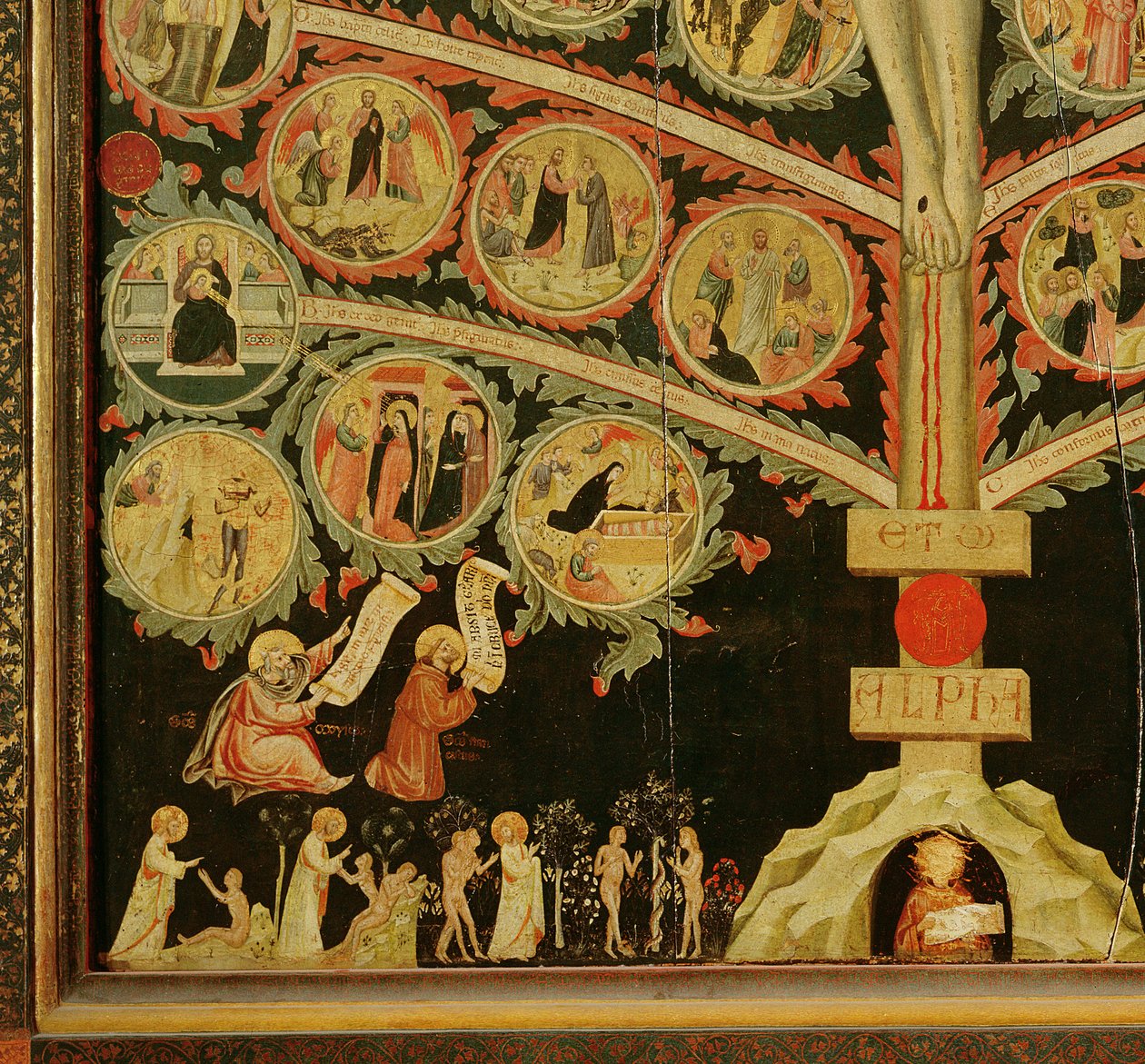 Hayat Ağacı, c.1310 by Pacino di Buonaguida