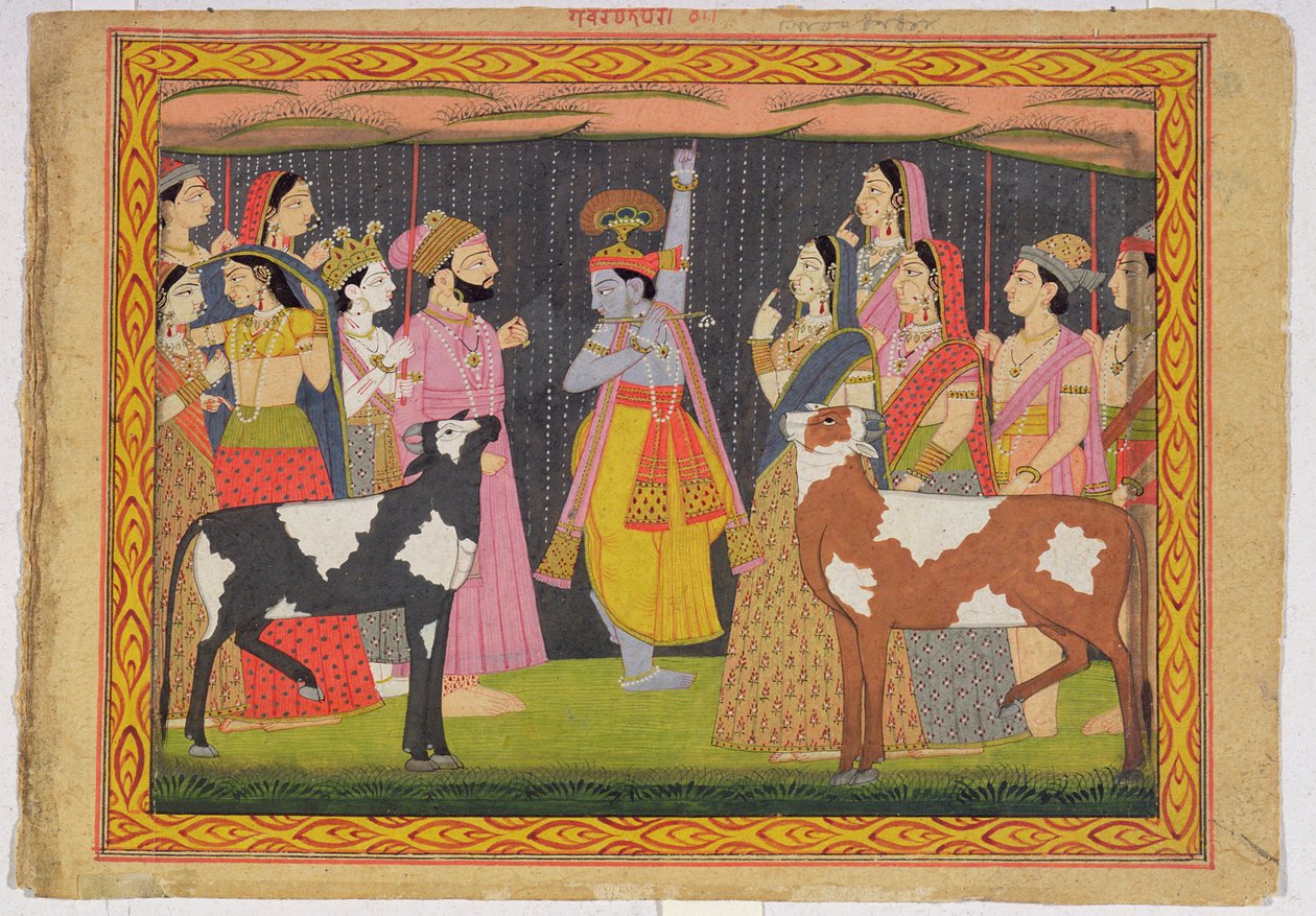 Krishna, Govardhana Dağı