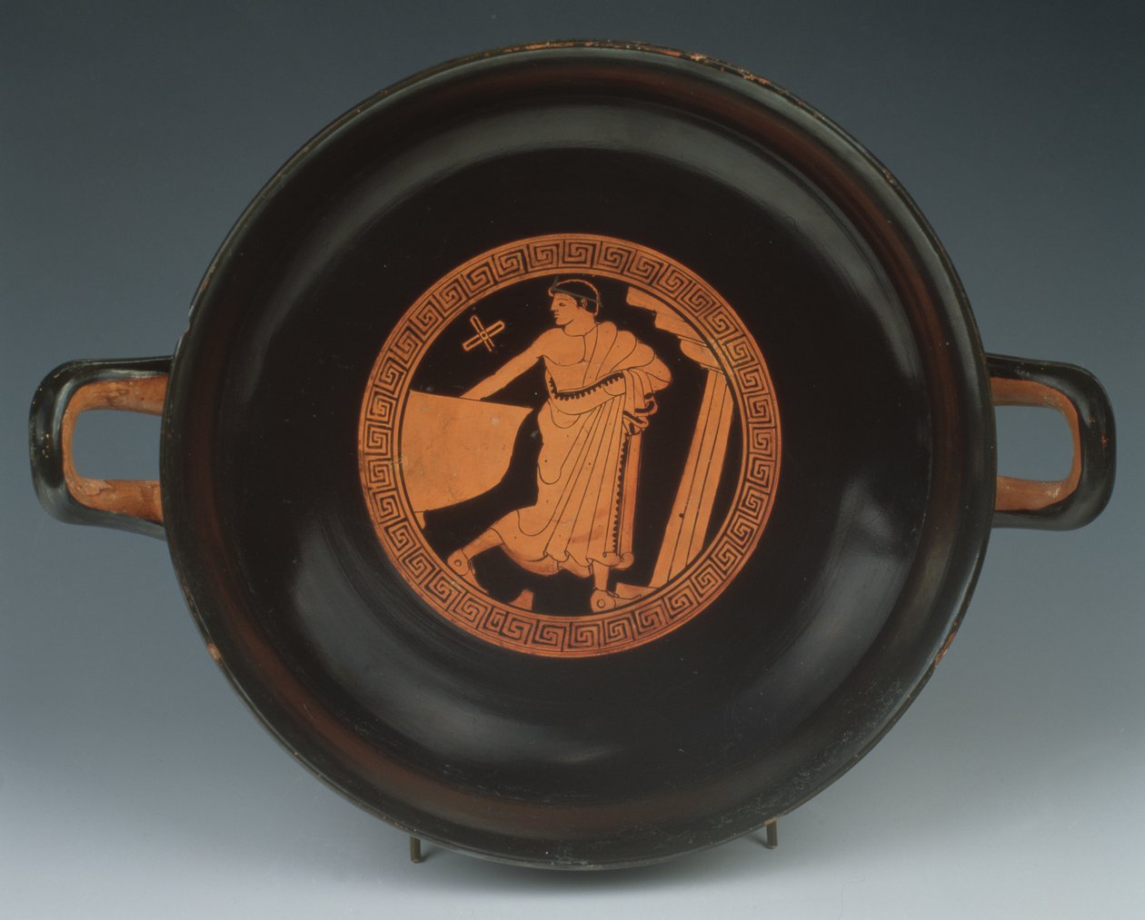 Kırmızı figür Kylix, MÖ 490-480 (seramik) by Painter of the Paris Gigantomachy