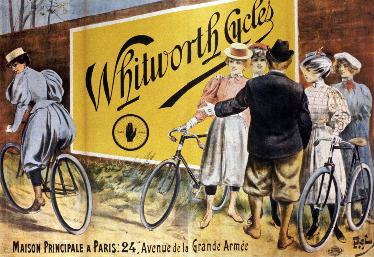 Whitworth bisikletleri, c. 1900 (resim) by Pal (1855 1942)