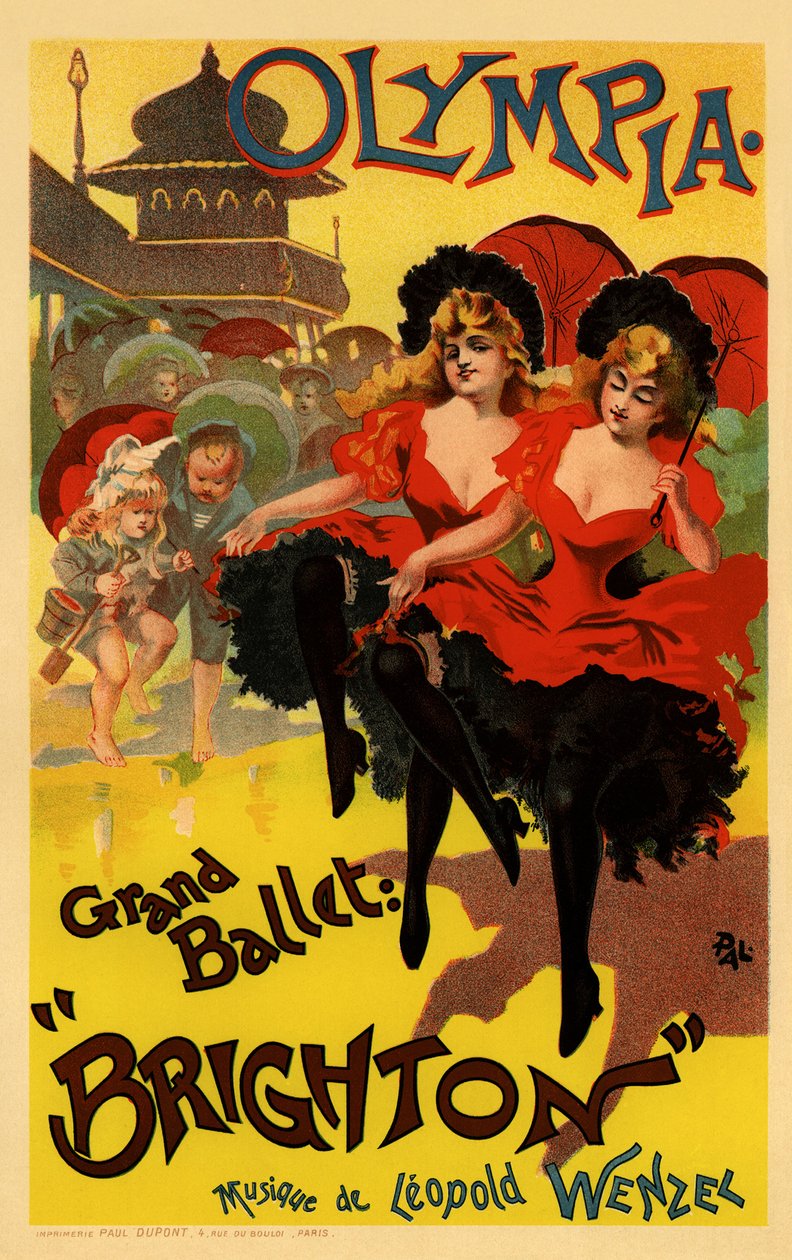 Olympia Posteri, c. 1900 by Pal
