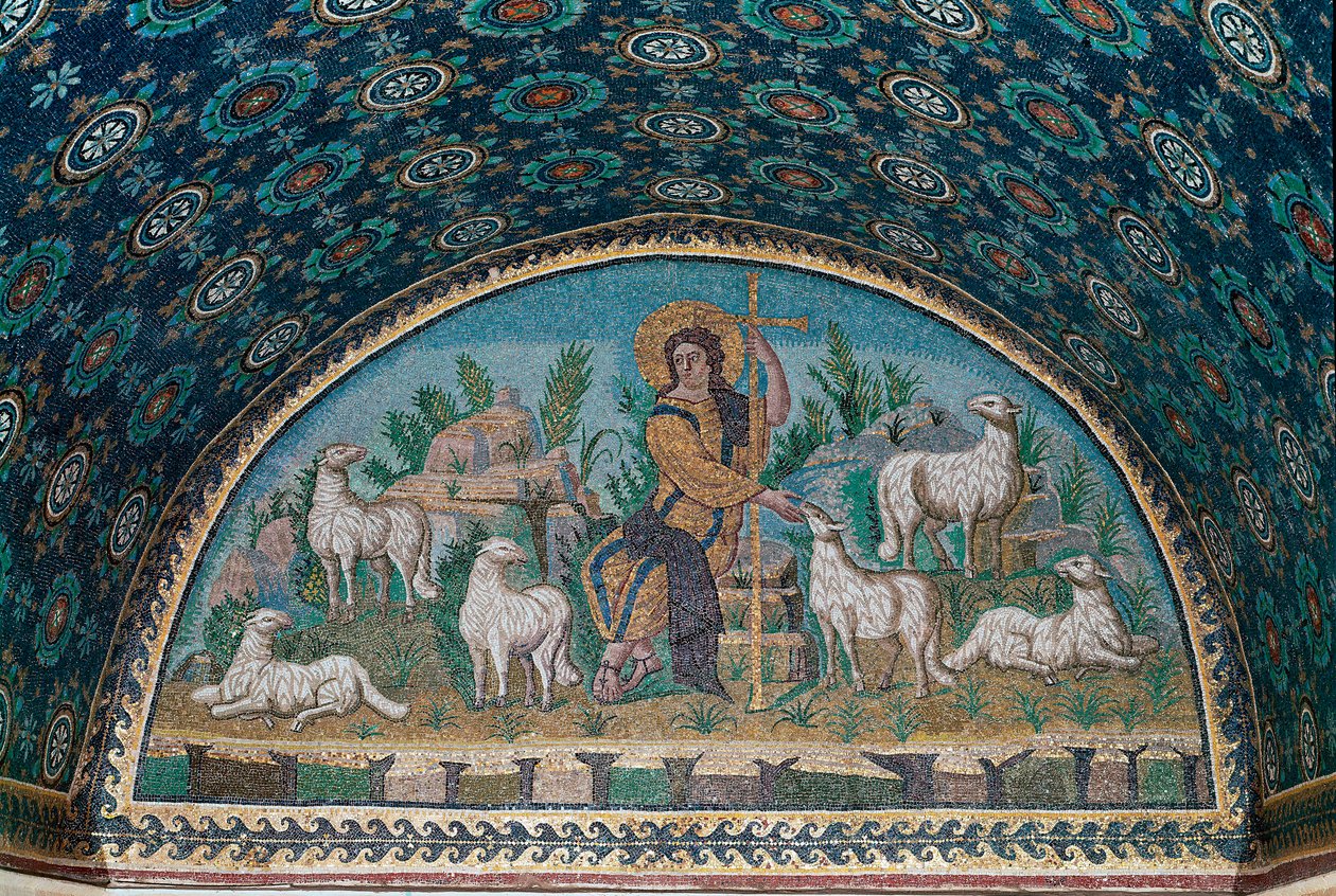 İyi papaz. Galla Placidia Mozolesi