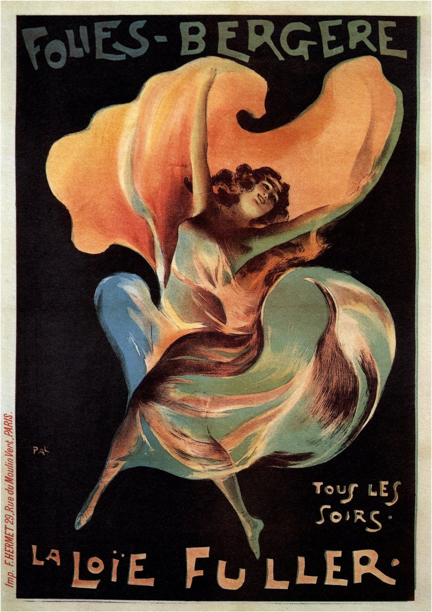 Folies Bergères, 1897 by Paléologue