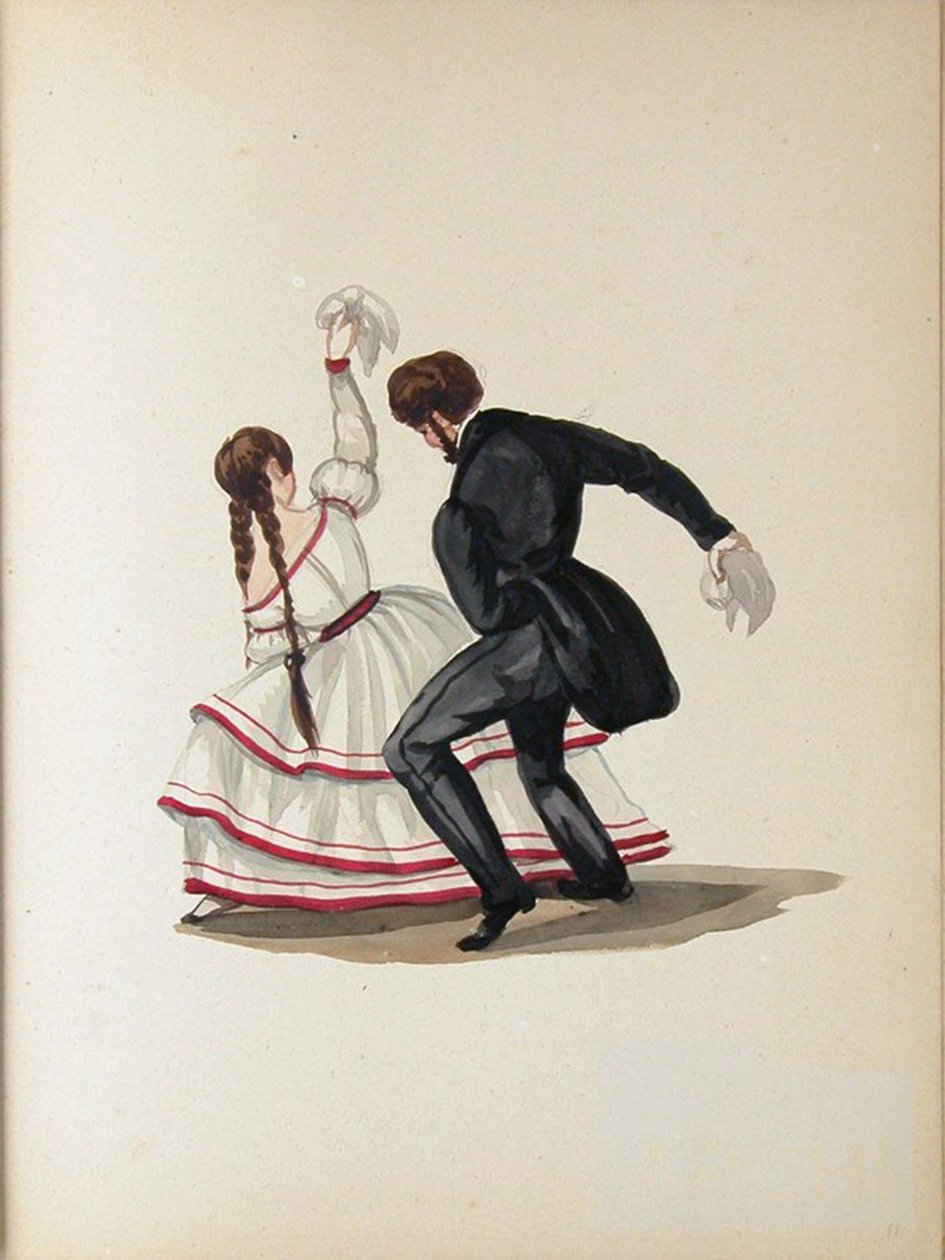 Pancho Fierro tarafından suluboya by Pancho Fierro