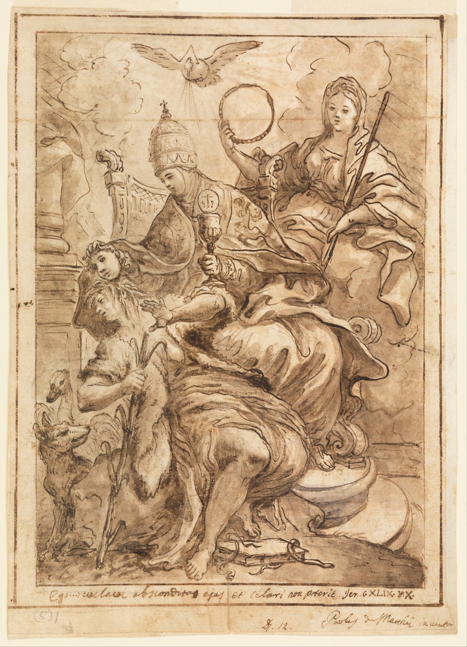 Sahtelik üzerinde Kilise Muzaffer by Paolo de Mattheis