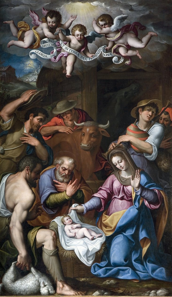 Flug til Egyptalands, c.1520-22 by Paolo Camillo Landriani