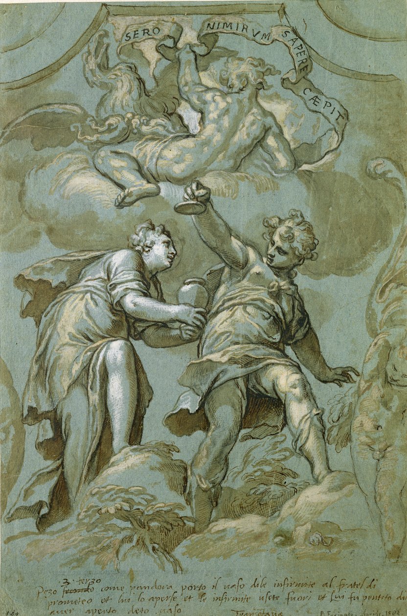 Pandora, Kutuyu Epimetheus