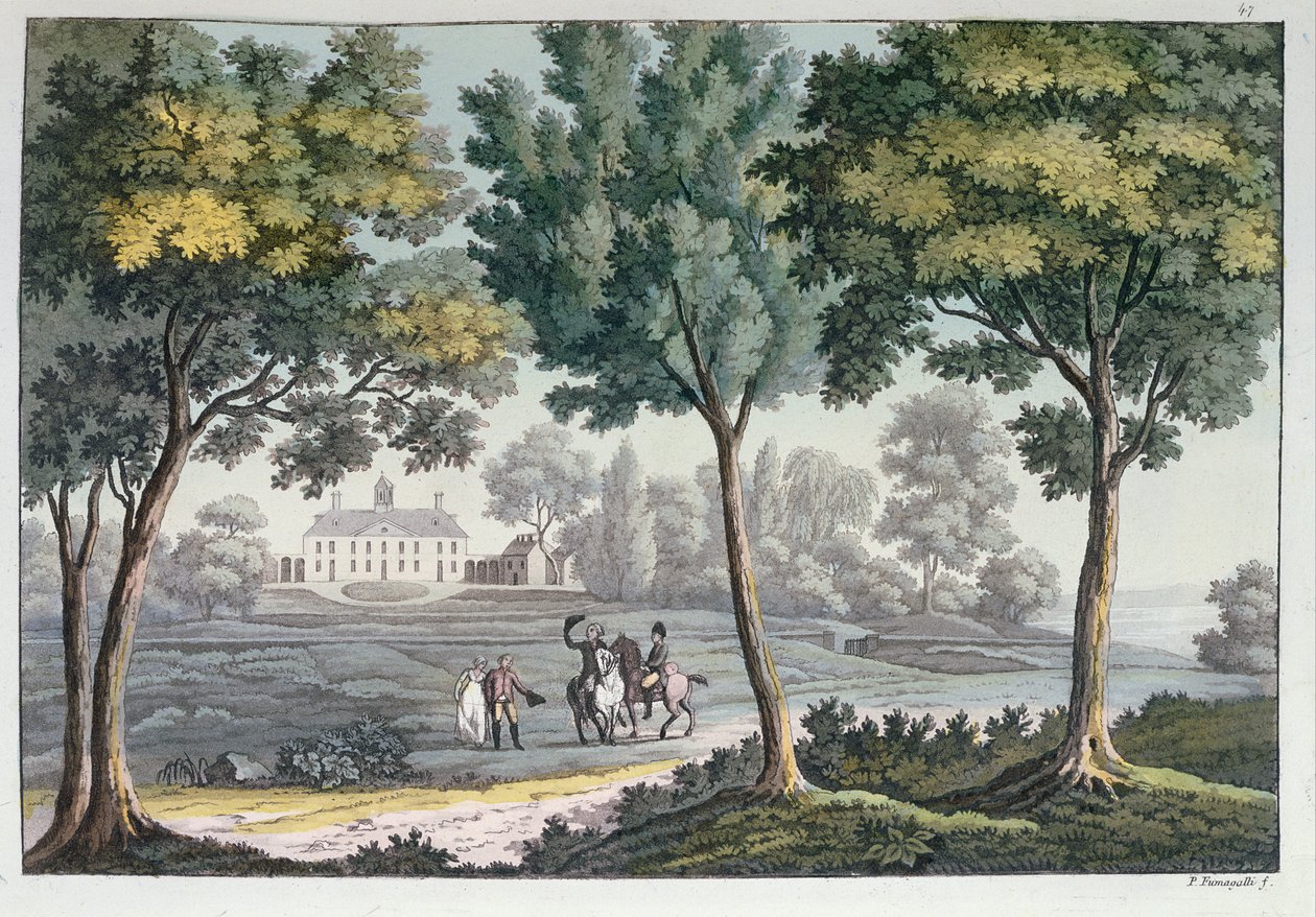 Vernon Dağı, Virginia, George Washington
