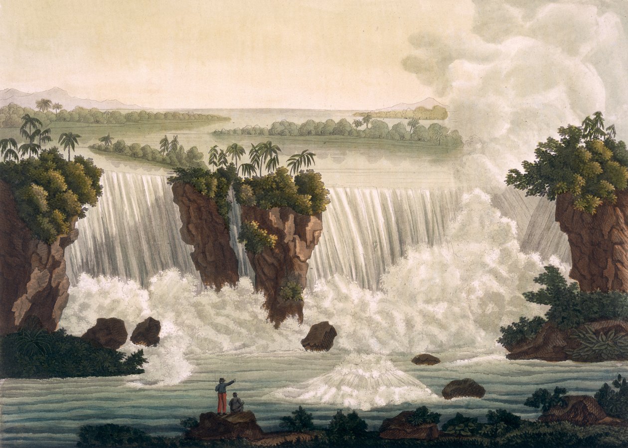 Niagara Şelalesi, 1818, 