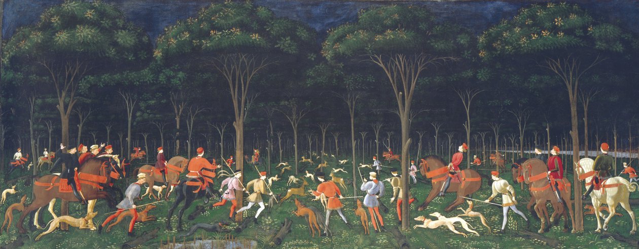 gece avı by Paolo Uccello