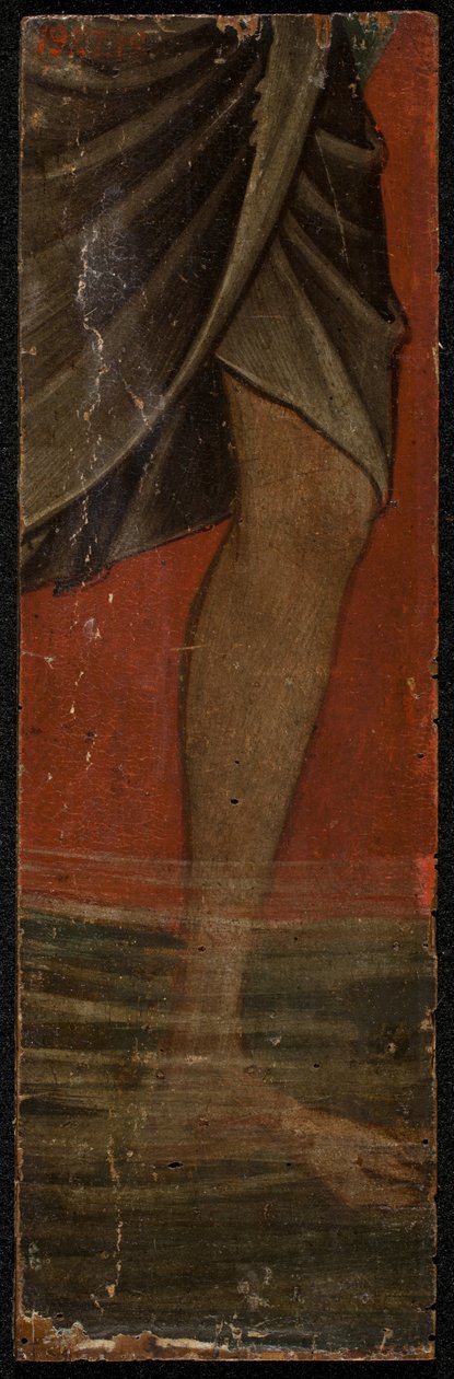 Saint George (panelin arka yüzü), 1300