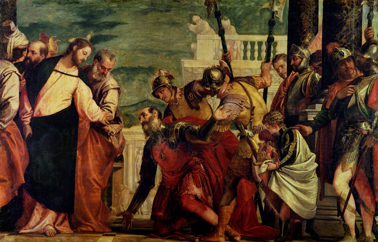 Jesus and the Centurion  by Paolo Veronese