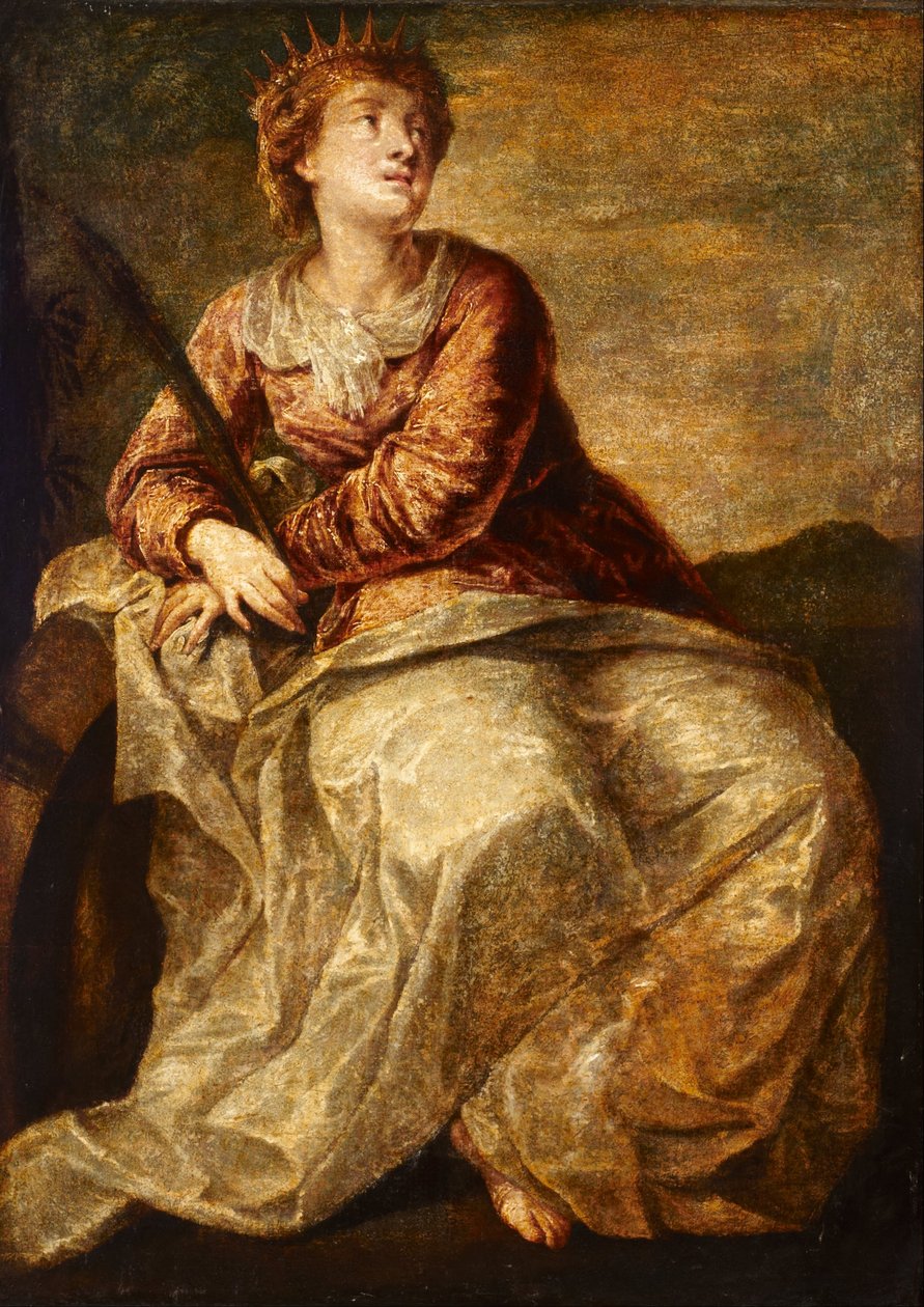 Aziz Catherine by Paolo Veronese
