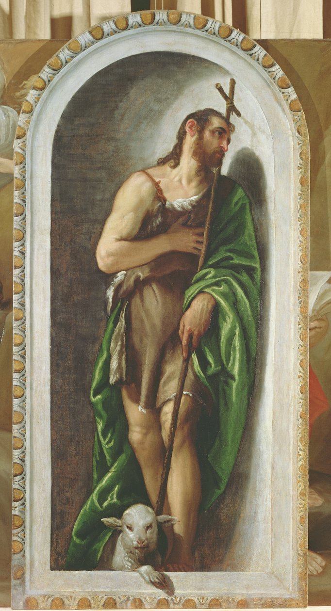 Vaftizci Yahya, 1560 by Paolo Veronese
