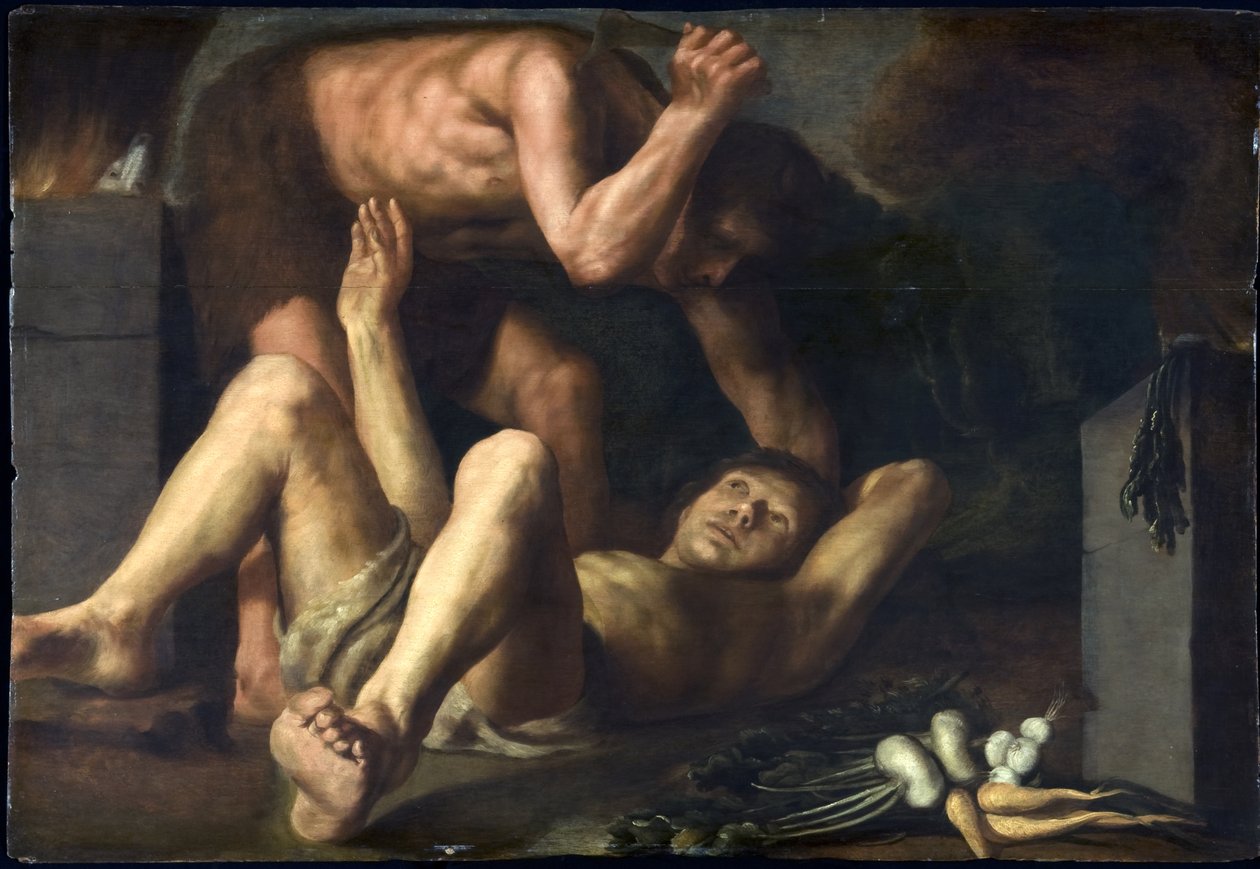 Cain ve Abel, c. 1610 by Paolo Guidotti