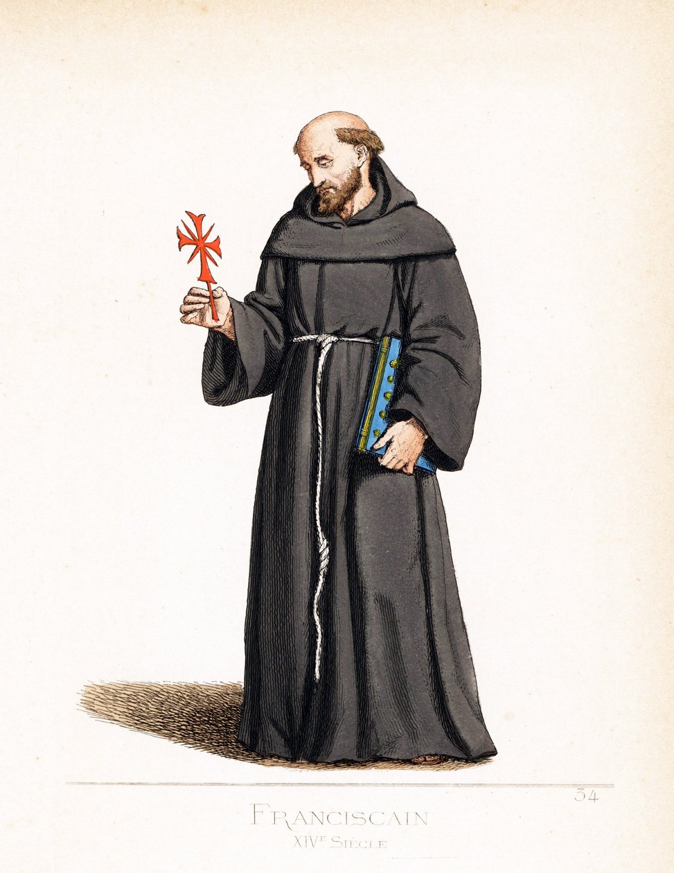 Rahip kostümü: un monk franciscan by Paolo Mercuri