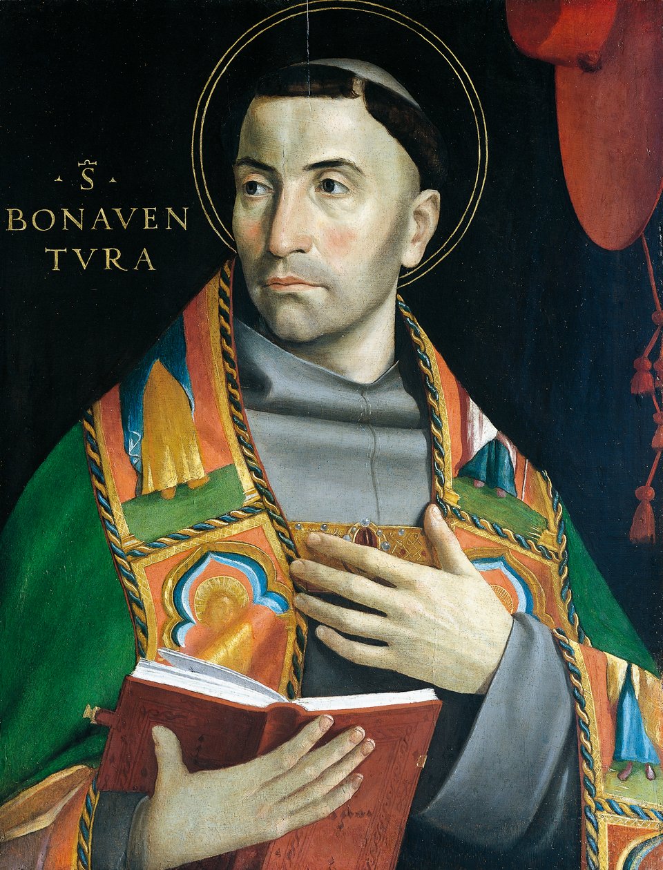 Aziz Bonaventure (1221-74) by Paolo Morando Cavazzola