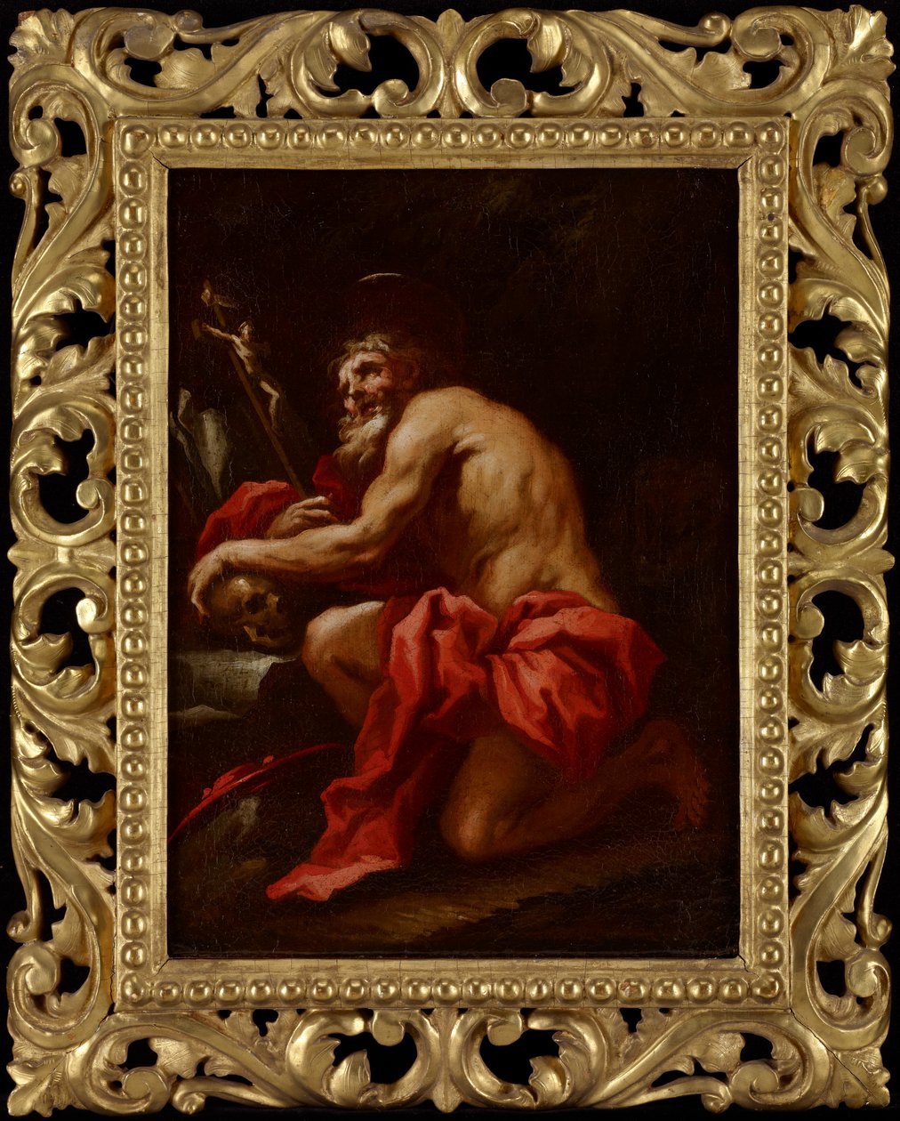Çölde Aziz Jerome, c.1700 by Paolo Pagani