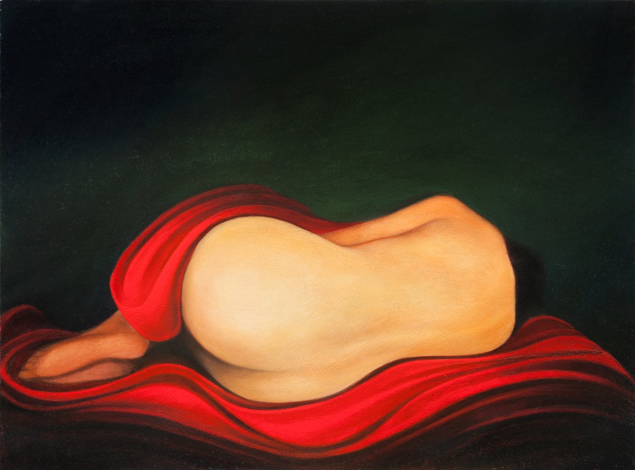 Pazar Sıkıntısı, 2016 (ahşap panel üzerine yağlıboya) by Paolo Perfranceschi