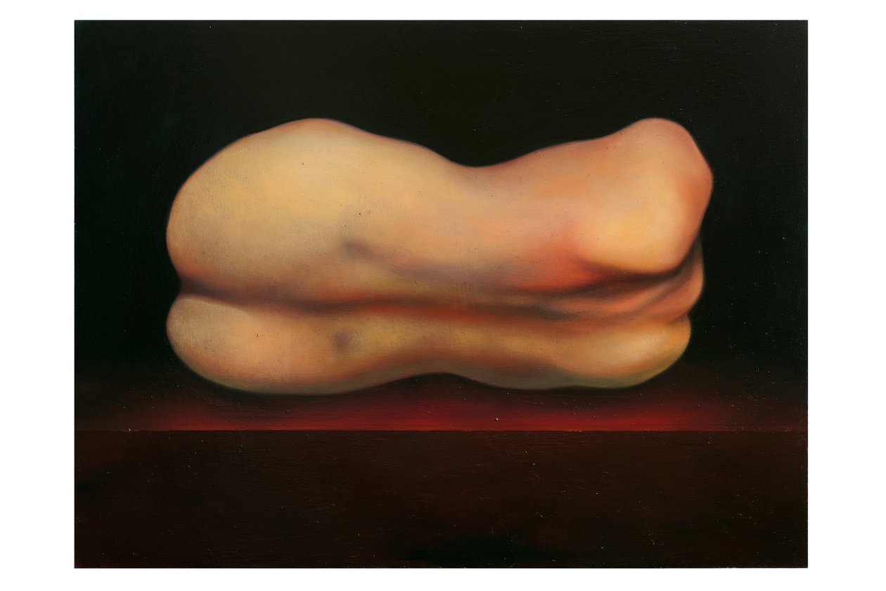İsimsiz, 2019 (ahşap panel üzerine yağlıboya) by Paolo Perfranceschi