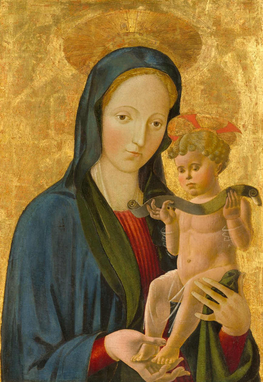 madonna ve çocuk by Paolo Uccello