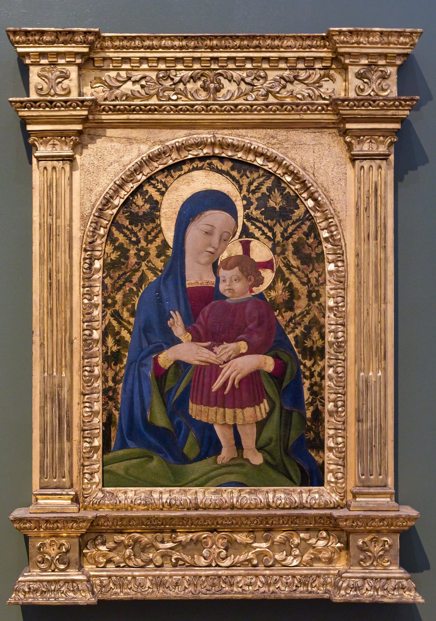 Madonna ve Bebek Çocuk by Paolo Uccello