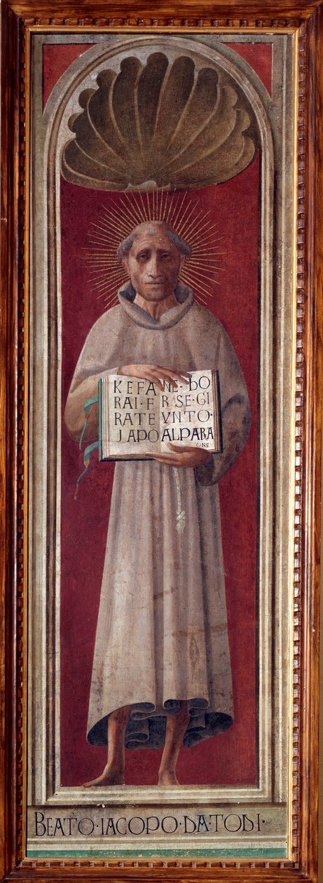 İtalyan şair ve dindar Jacopo de Benedetti