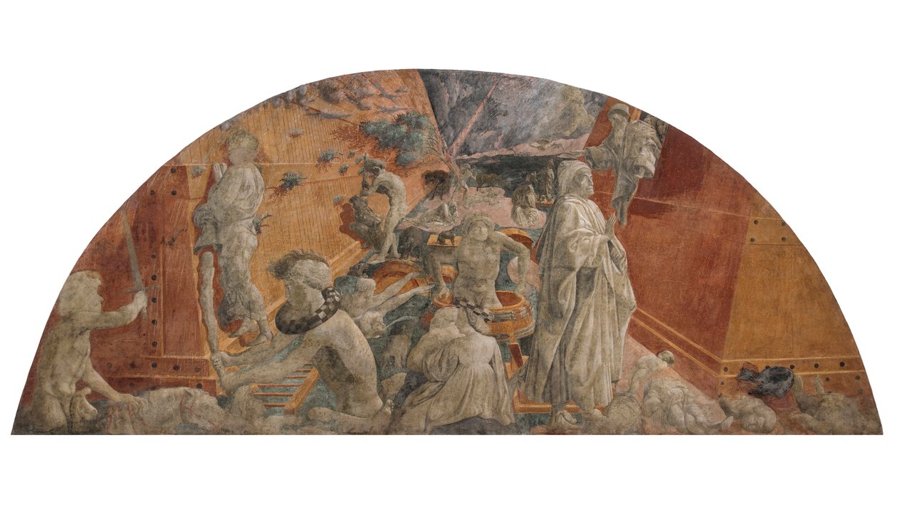 Sel ve Suların Çekmesi, c. 1440. by Paolo Uccello