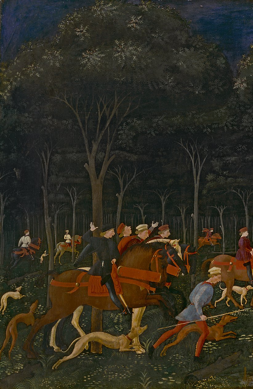 Ormandaki Av, c.1465-70 by Paolo Uccello