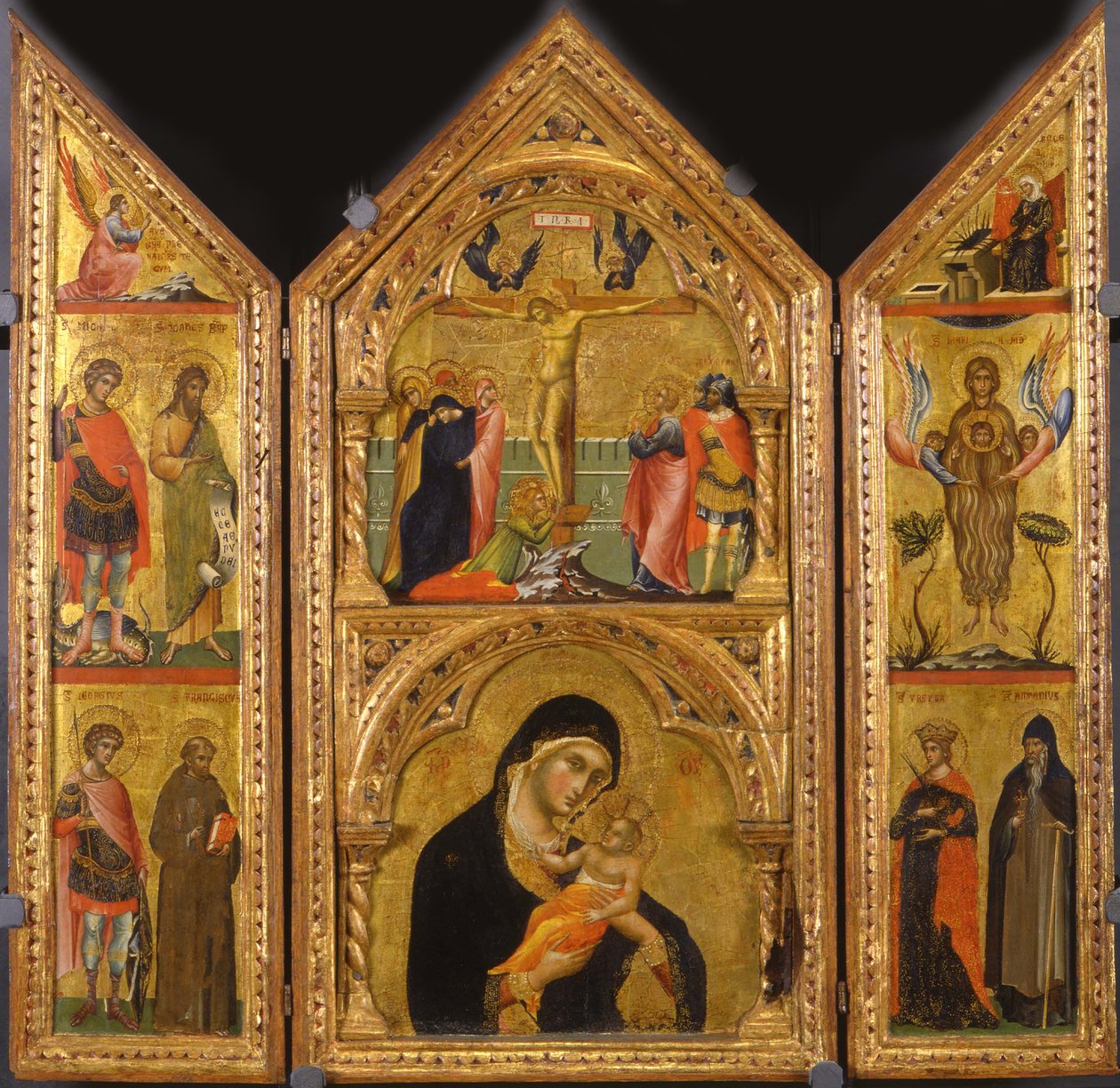 Taşınabilir sunak, yaklaşık 1335 by Paolo Veneziano