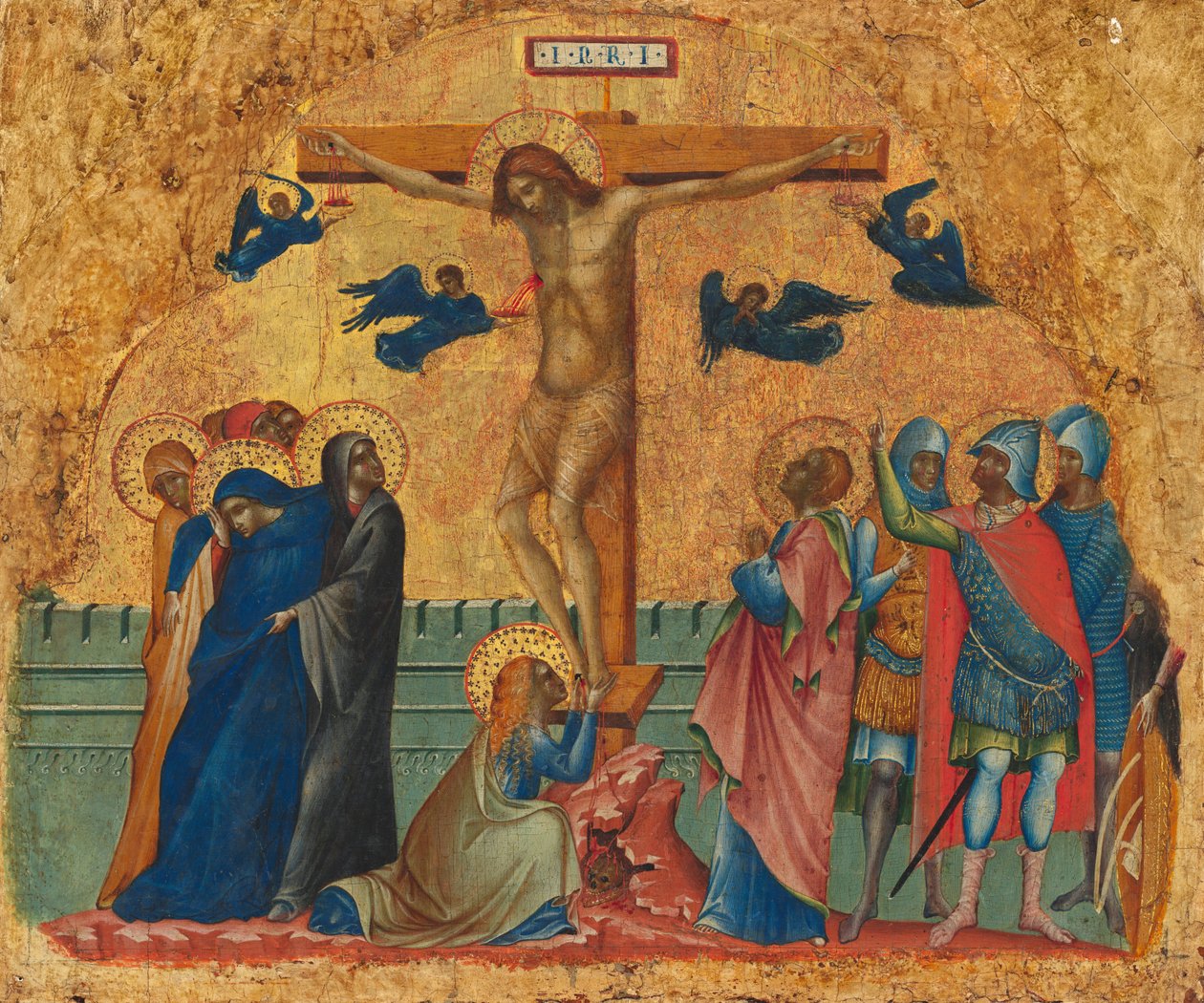 Çarmıha Gerilme, c. 13401345. by Paolo Veneziano