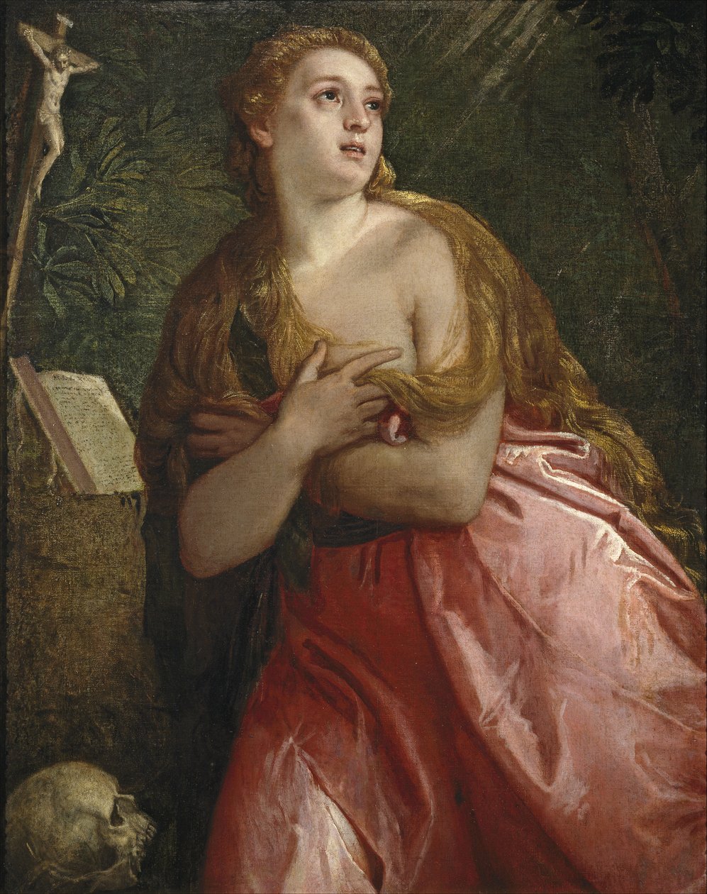 Tövbekar Mary Magdalene, 1583 by Paolo Veronese