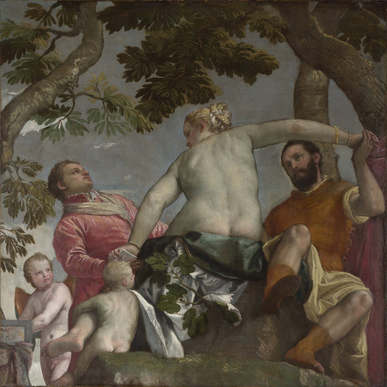 Aşkın Dört Alegorisinden Gelen Sadakatsizlik, 1575 by Paolo Veronese