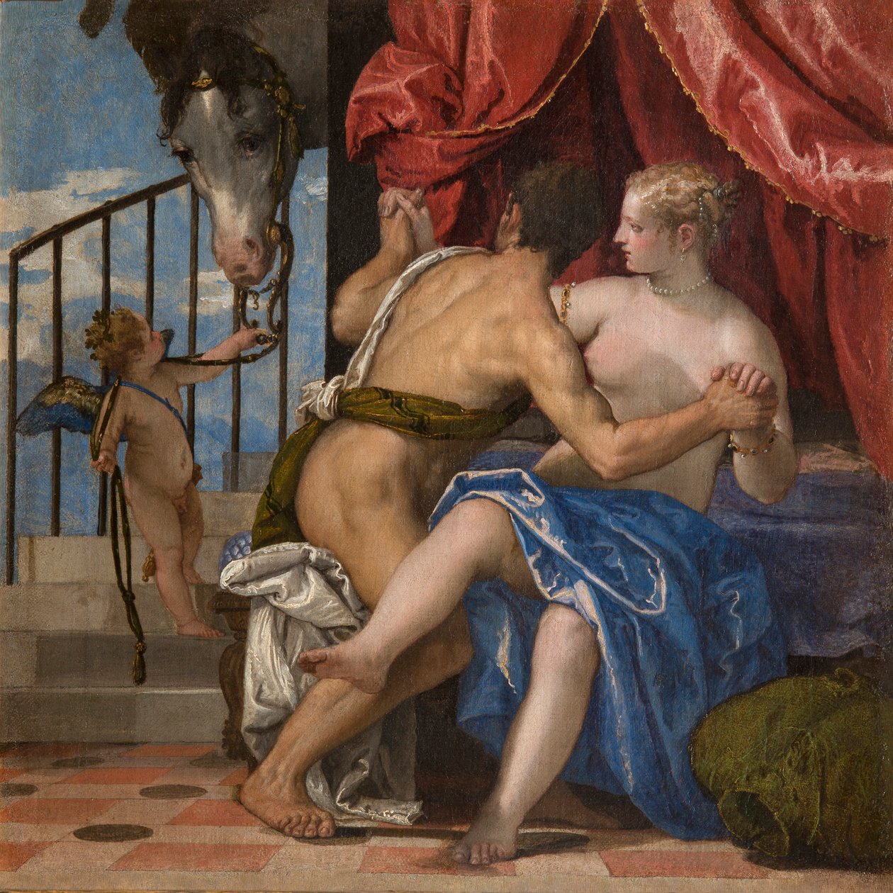 Venüs ve Mars, ca. 1575. by Paolo Veronese