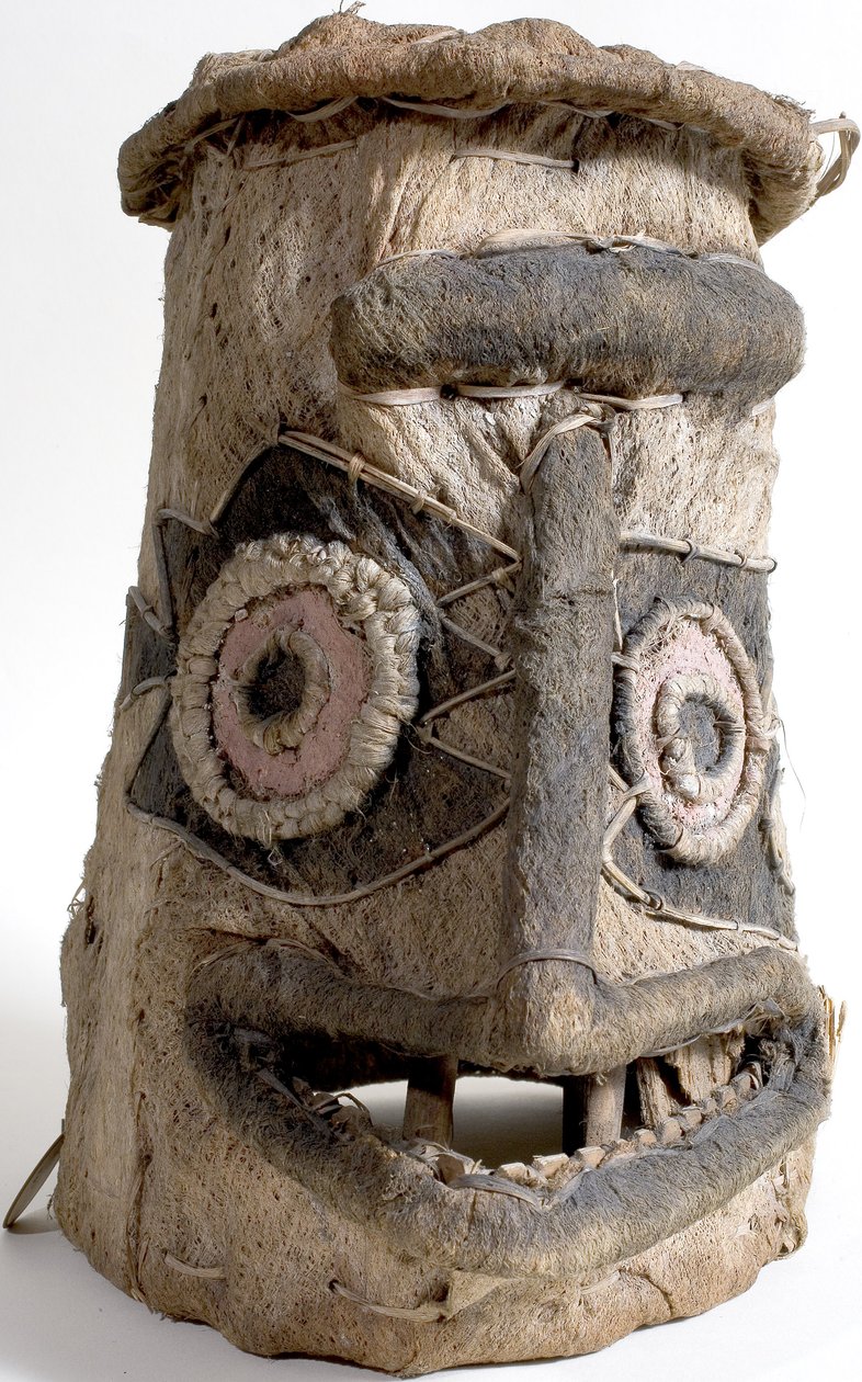 Maske, Papuan Körfezi bölgesi, Papua Yeni Gine (kabuk bezi) by Papua New Guinean