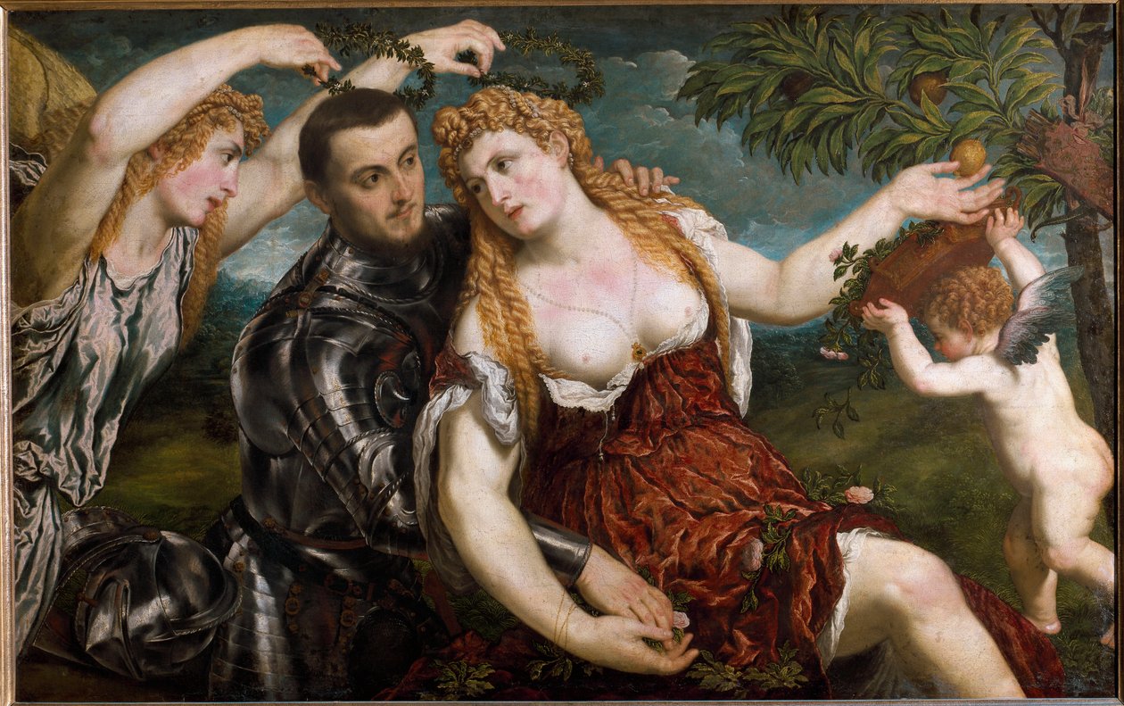 Victoire Alegorisi (Resim by Paris Bordone