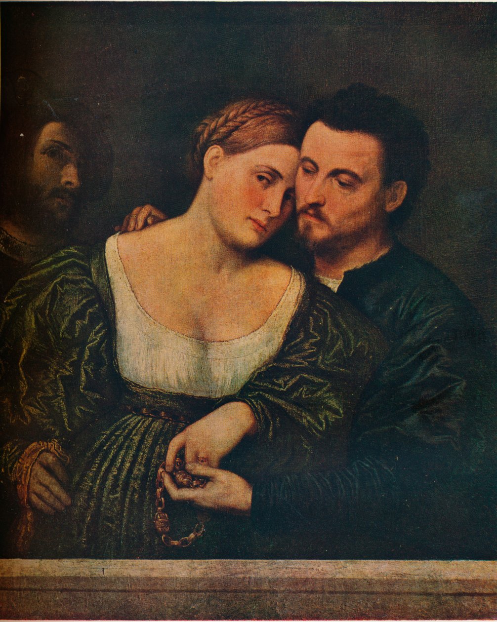 Venedik Aşıkları, 1525-1530, 1930. by Paris Bordone