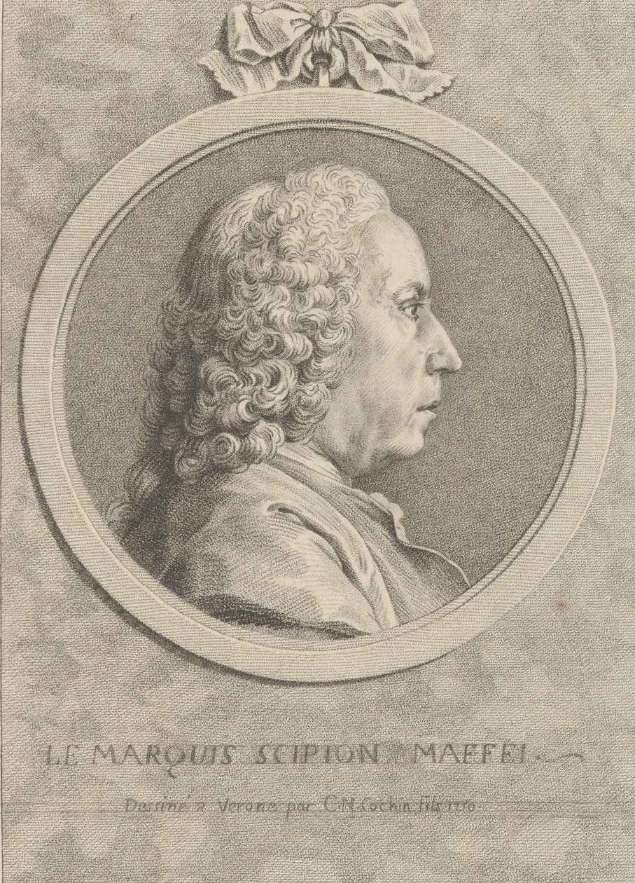 Marque Scipio Maffei, 1750., 1750. by Pariset
