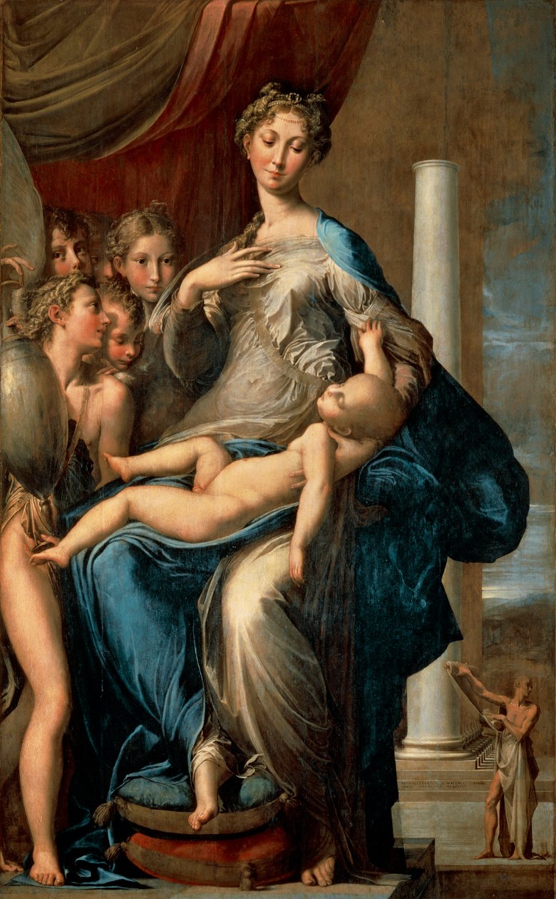 Uzun Boyunlu Madonna, 1534-40 by Parmigianino